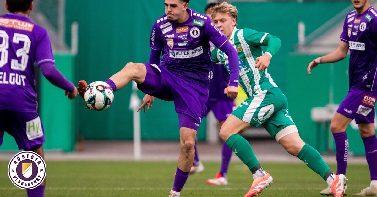 Torwartpatzer und Eigentor: Austria Klagenfurt besiegt Rapid II mit 2:1 — image 1